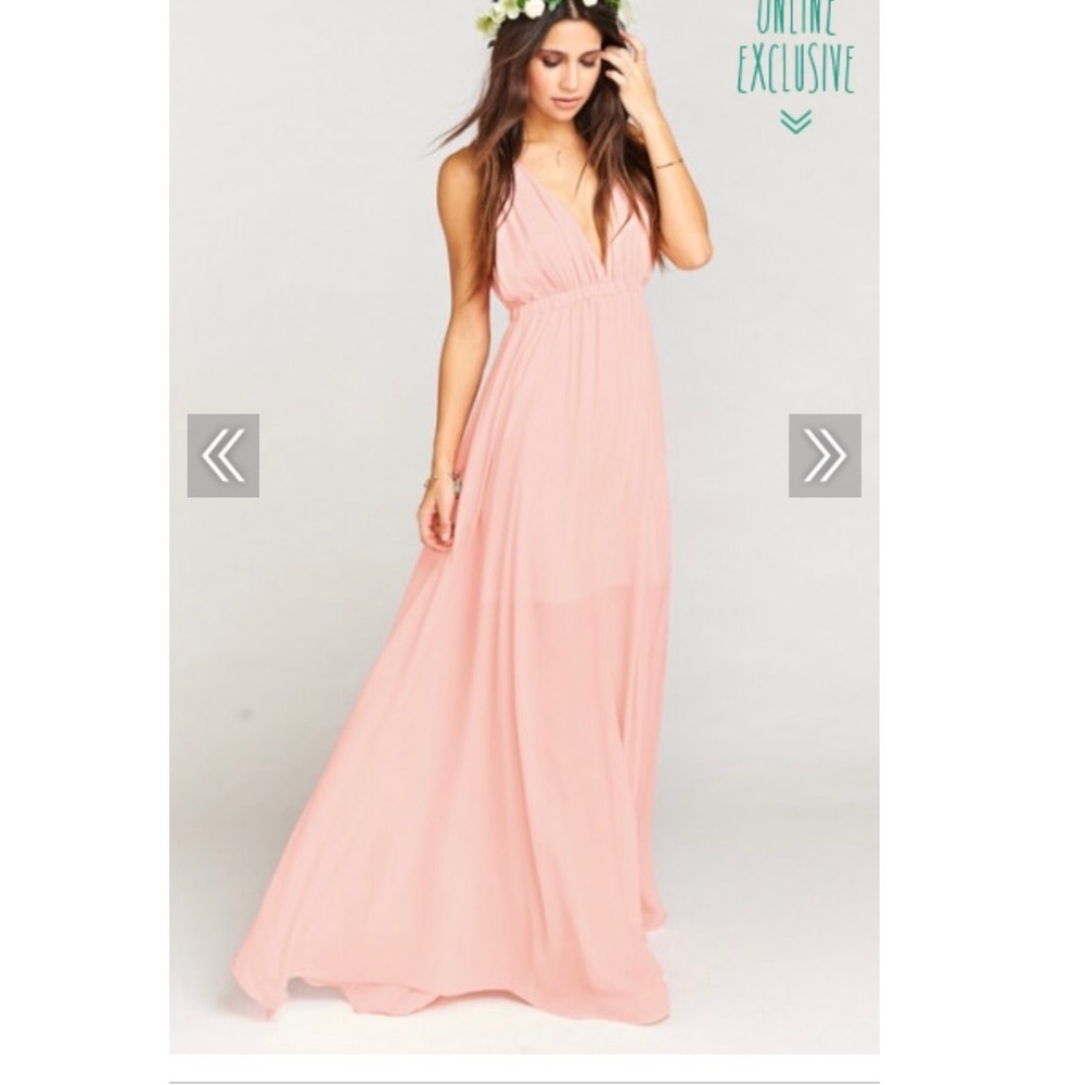 Pink dress